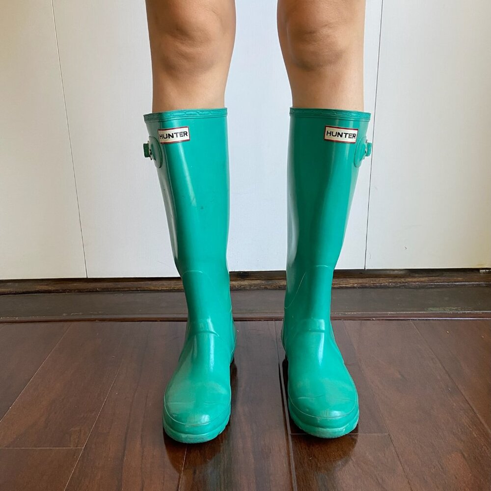 Hunter Boots Aqua